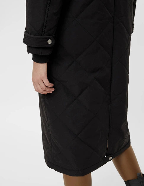 Women's Object Black Coat