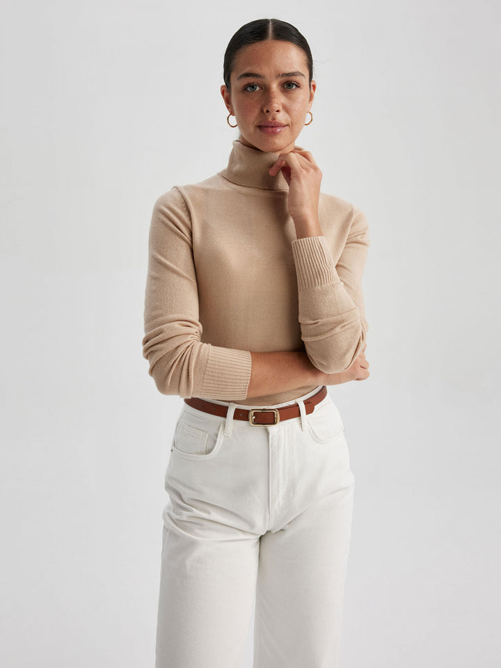 Women Sweater - Beige