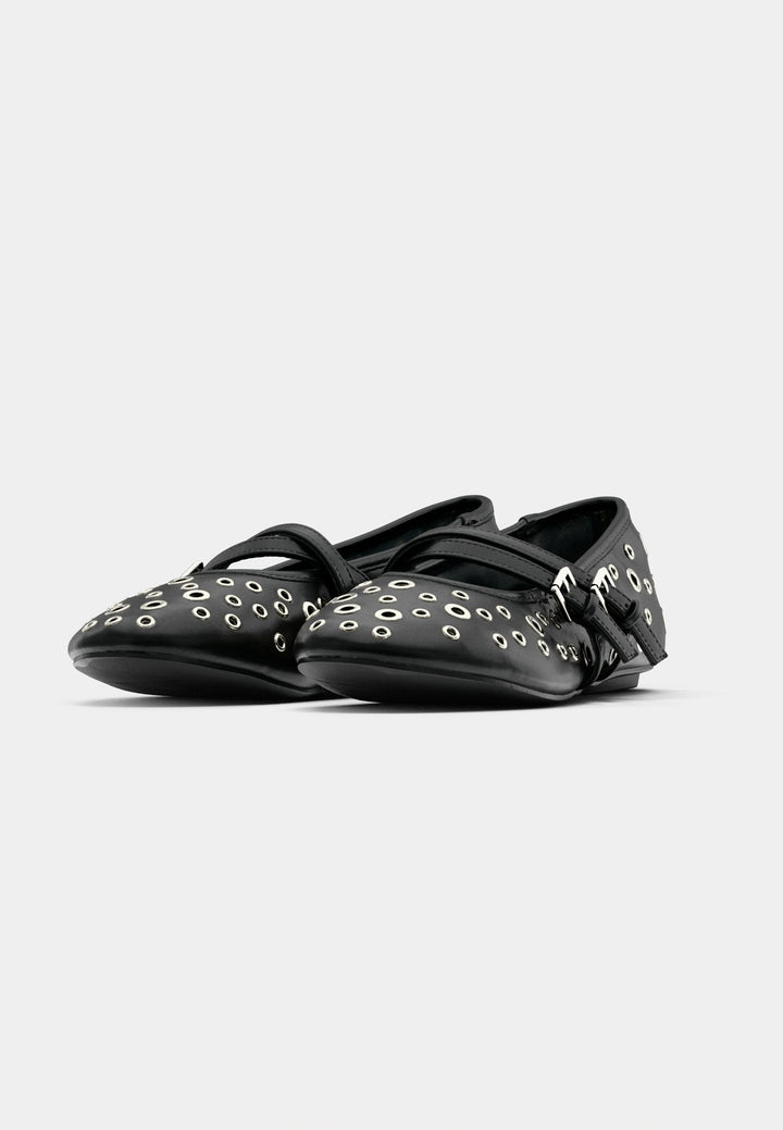 Womens Flats - Black