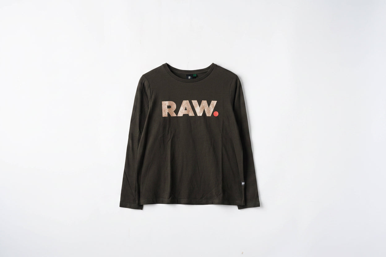 Girls Shirt - Khaki / Gold