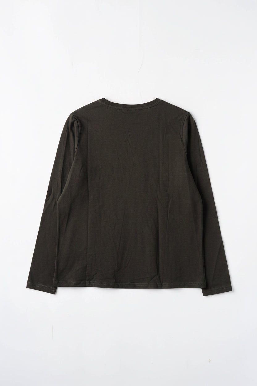 Girls Shirt - Khaki / Gold