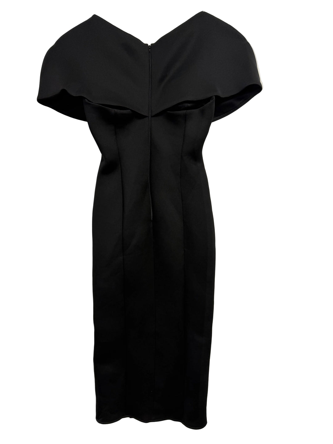 Melna midi kleita