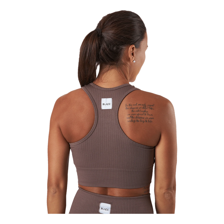 Womens Crop Top - Brown