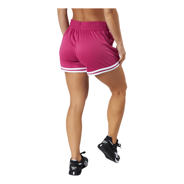 Womens Athletic Shorts - Pink