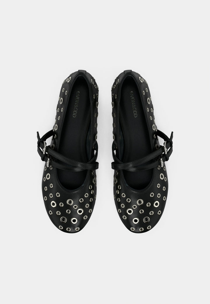 Womens Flats - Black