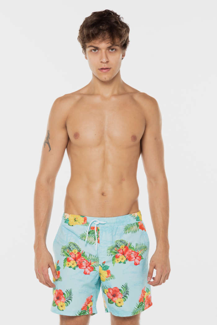 Mens Swim Shorts - Blue