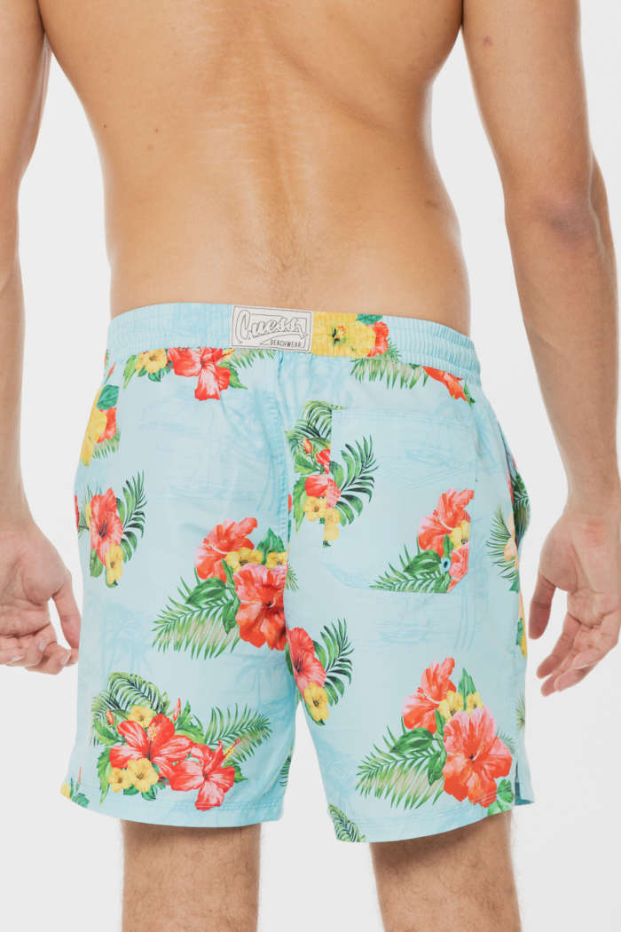 Mens Swim Shorts - Blue