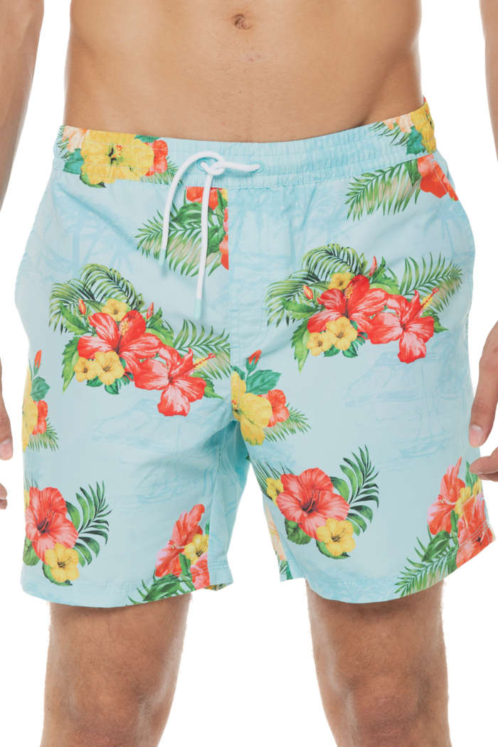 Mens Swim Shorts - Blue