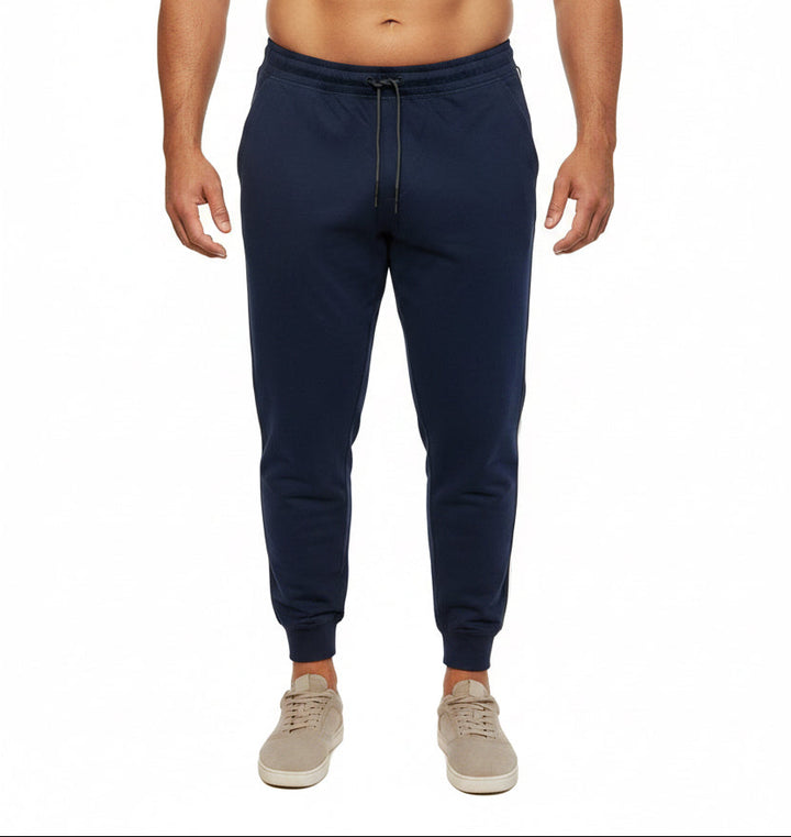 Tumši zilas sporta bikses