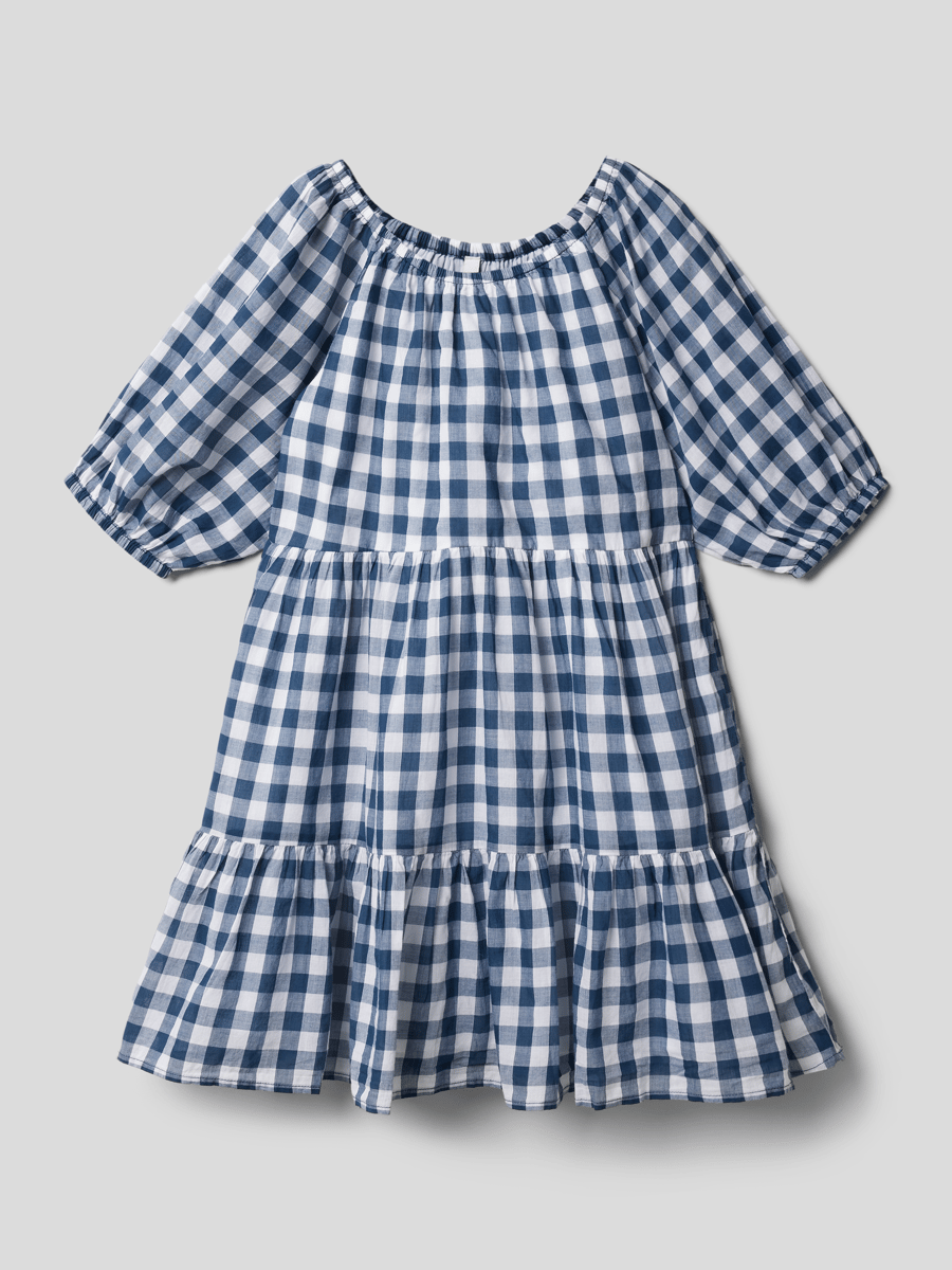 Womens Mini Dress - Blue