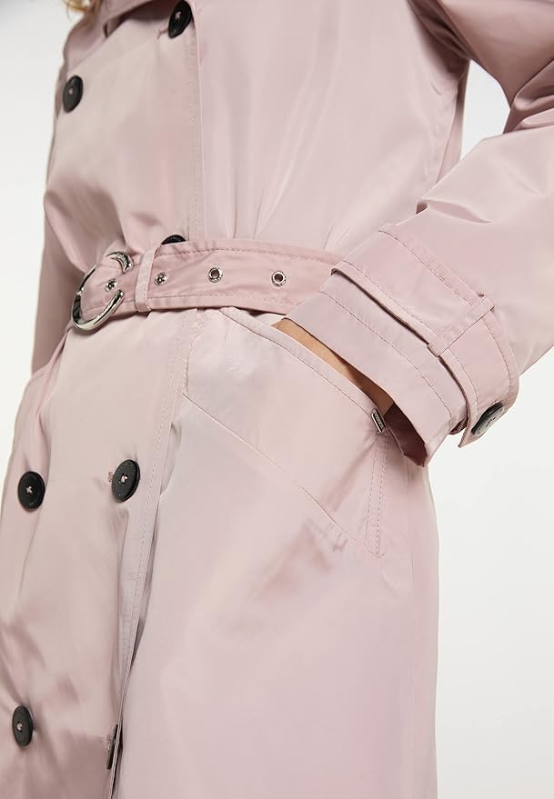 Womens Trench Coat - Pink