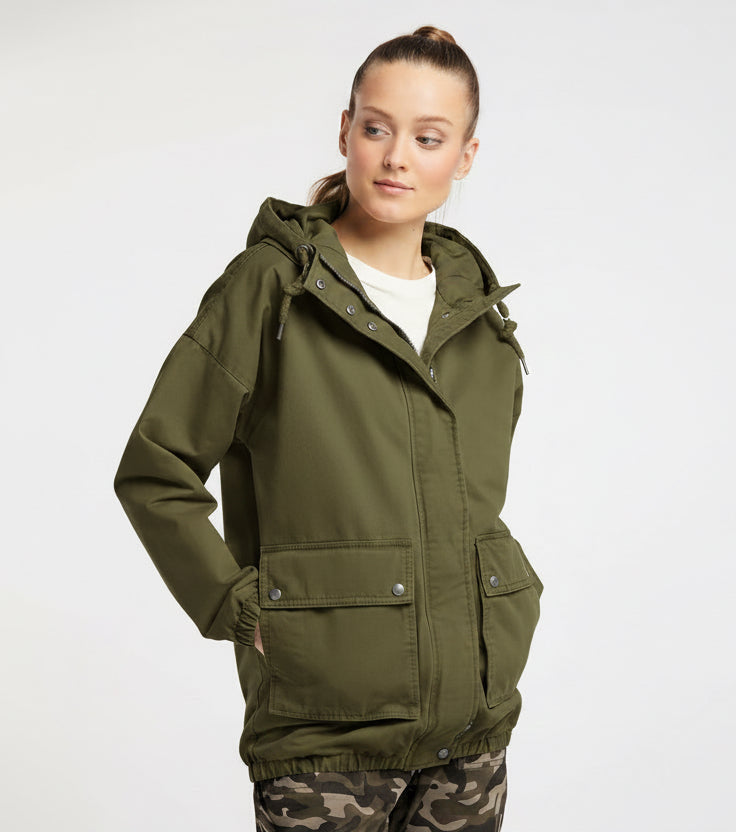 Womens Jacket - Army Green