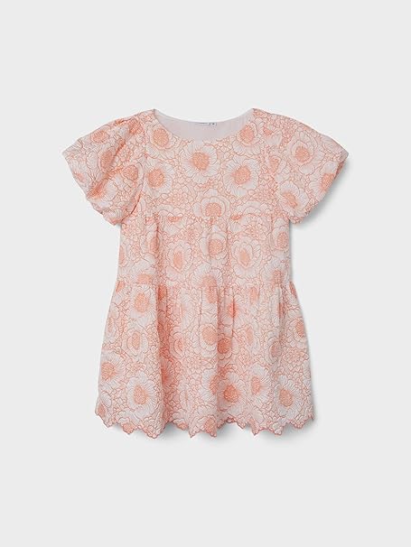 Girls Casual Dress - Orange