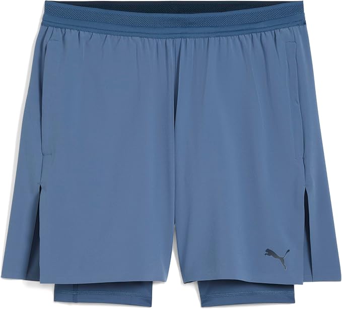 Mens Athletic Shorts - Blue