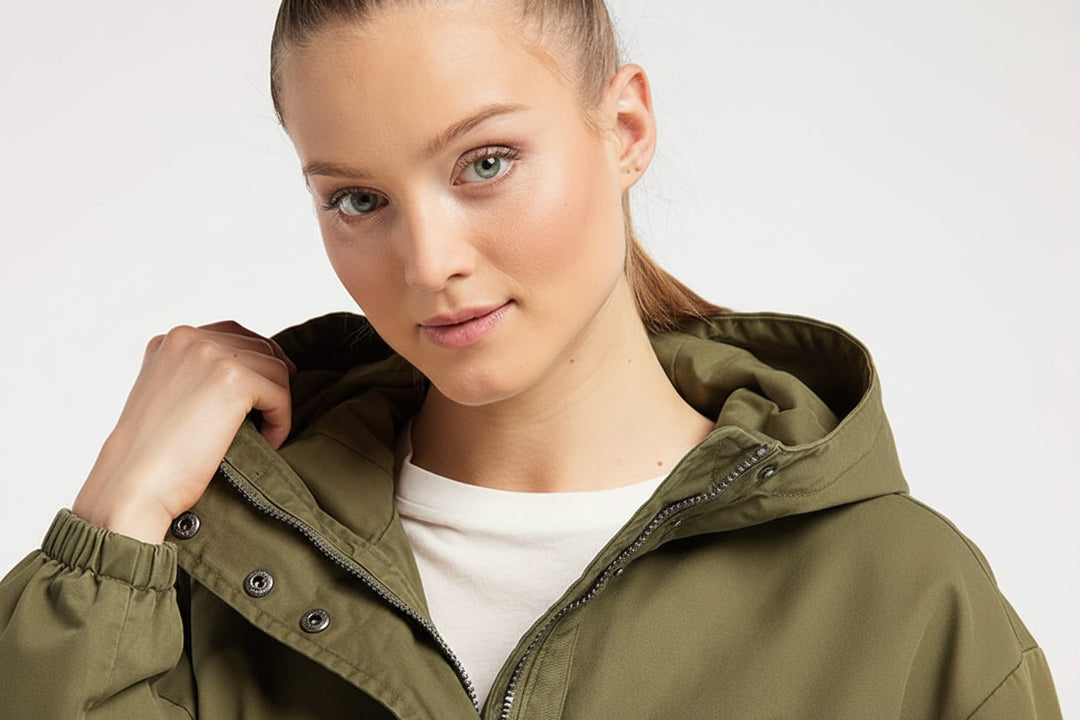 Womens Jacket - Army Green