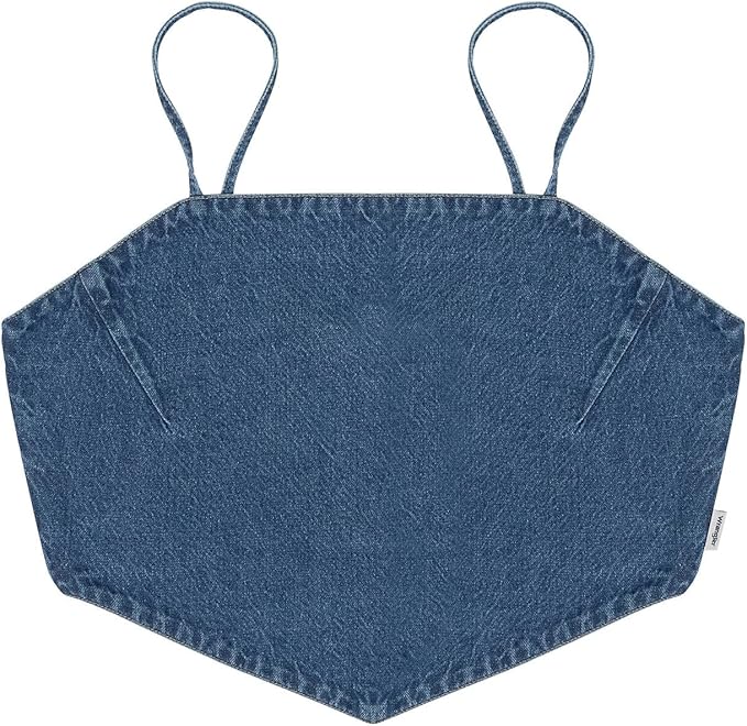 Womens Crop Top - Blue