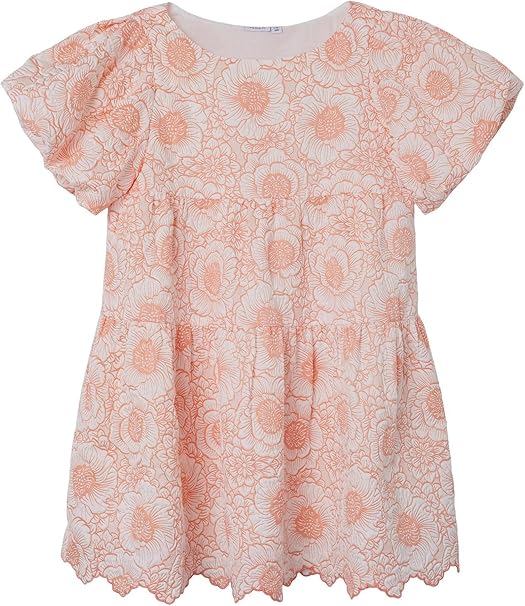 Girls Casual Dress - Orange