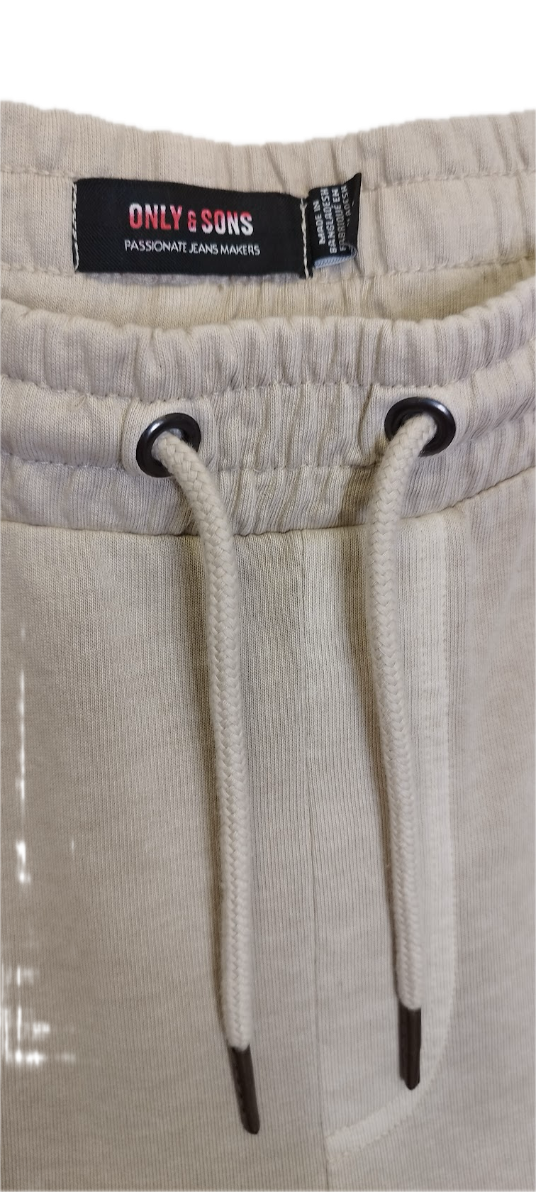 Beige Cargo Sweatpants