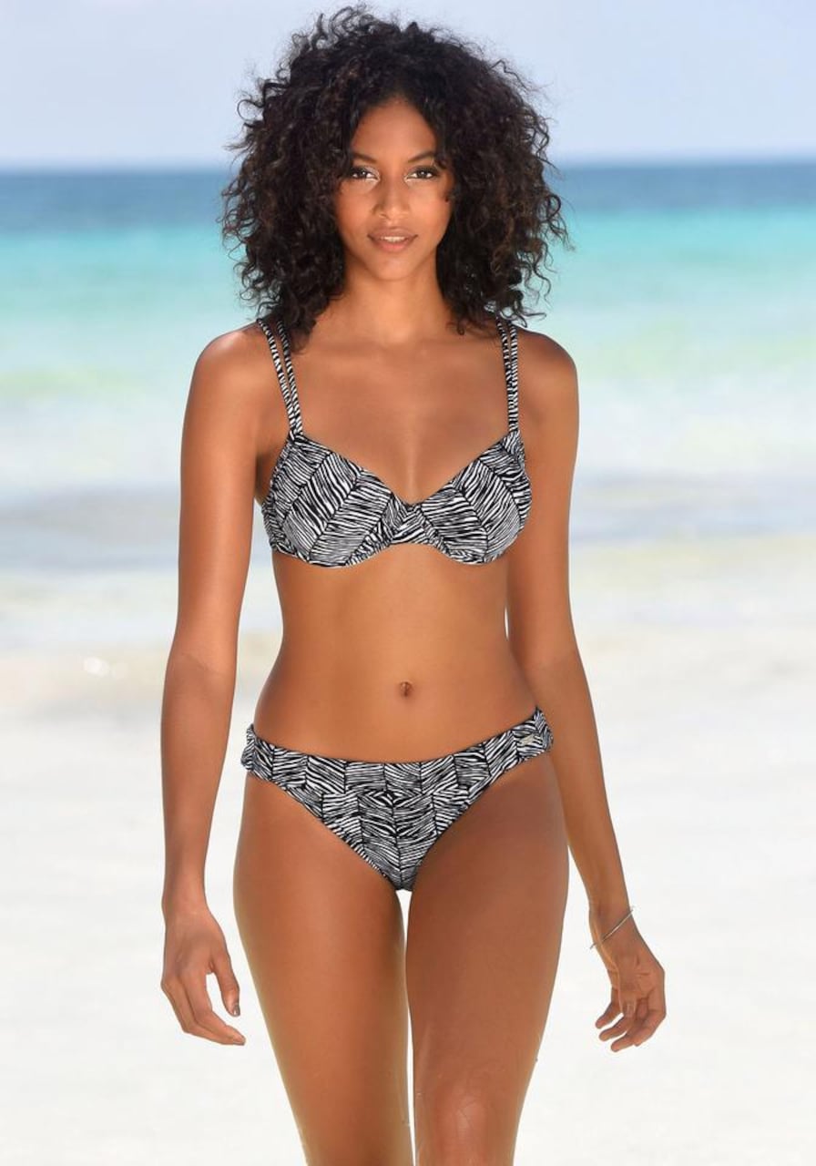 Womens Bikini - Black/White