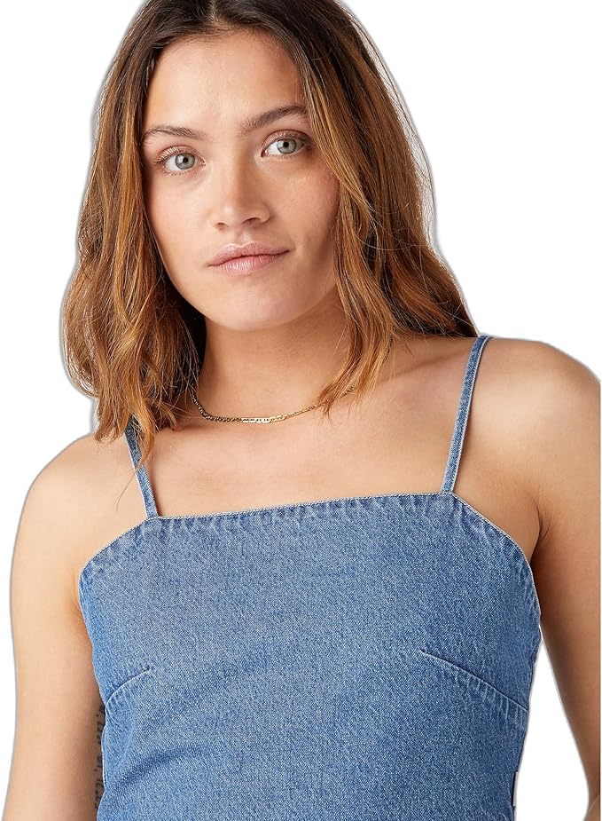 Womens Crop Top - Blue