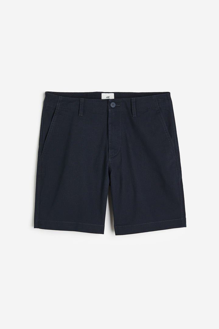 Regular Fit Chino Shorts, Blue