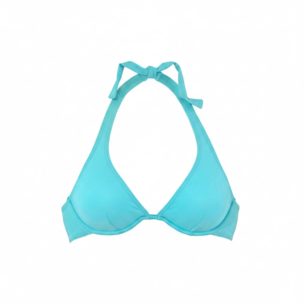 Womens Bikini Top - Turquoise