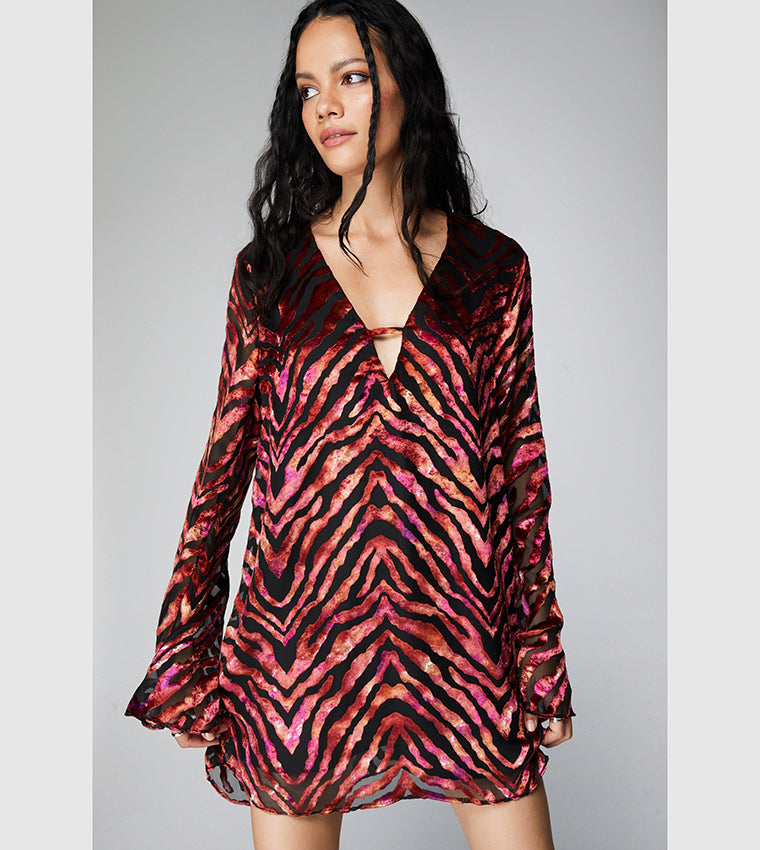 Animal Devore V veida kleita