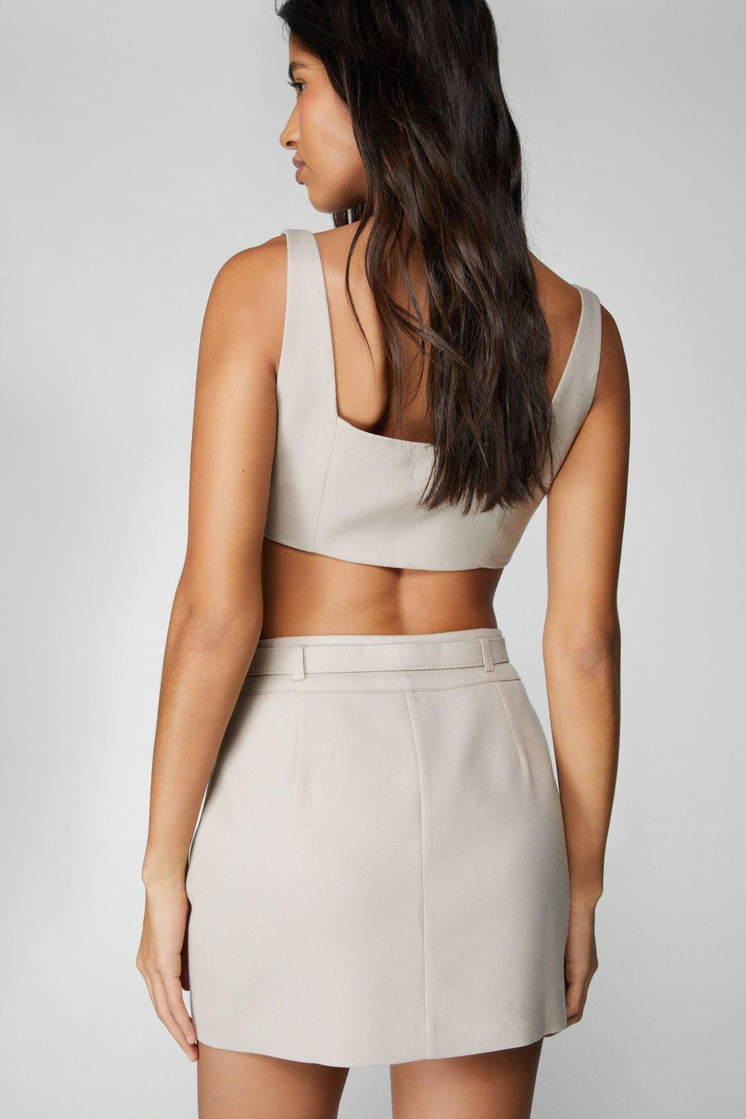 Premium Tailored Twill Bralette