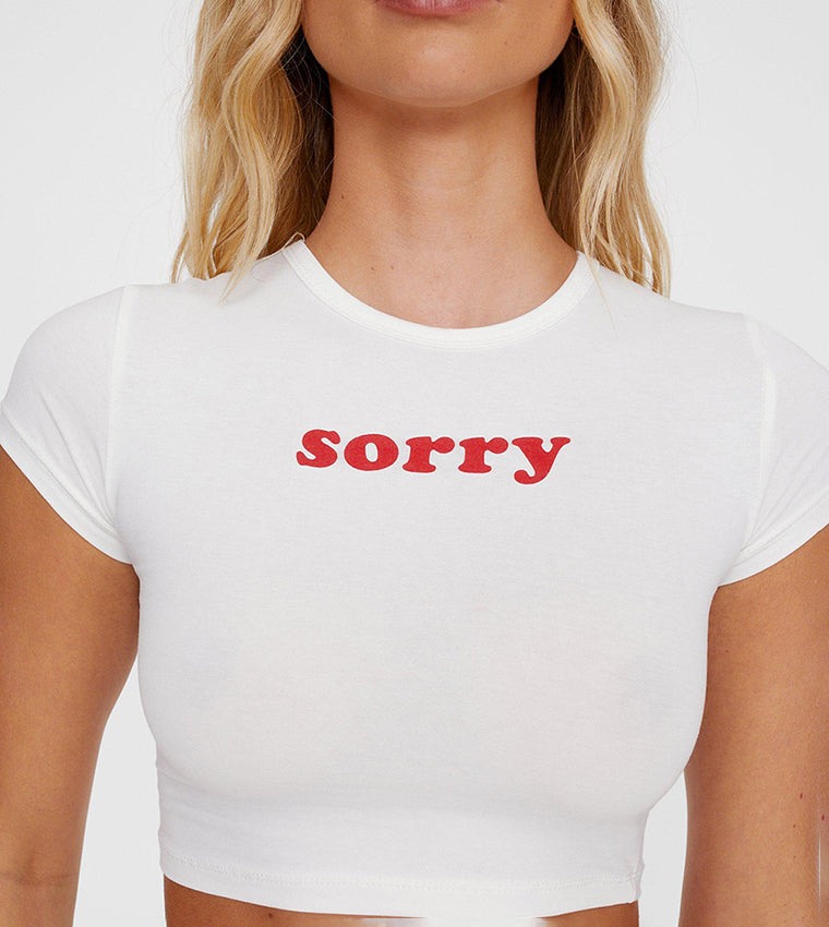 White Crew Neck T-Shirt