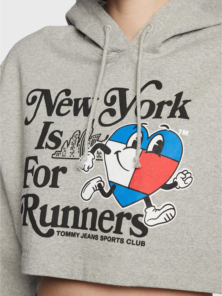 Tommy Jeans Cropped Sportees Runners Sweatshirt