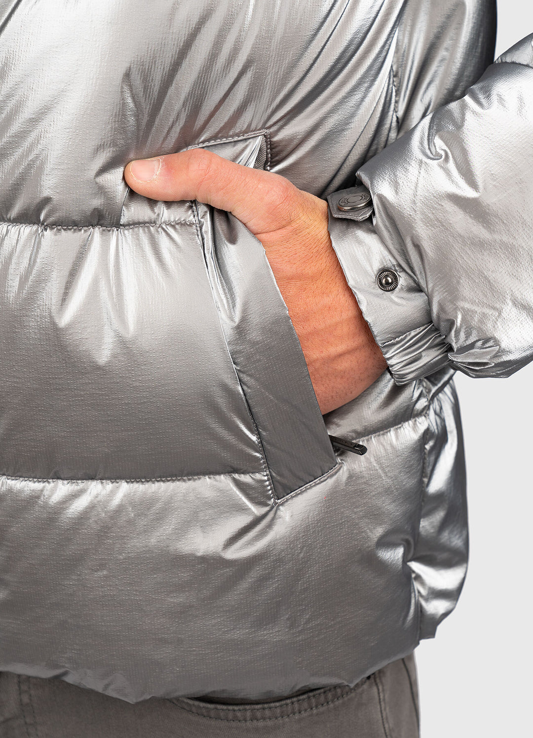 Mens Jacket - Silver