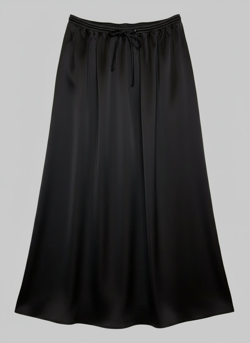 Black Women's A-Line Skirt