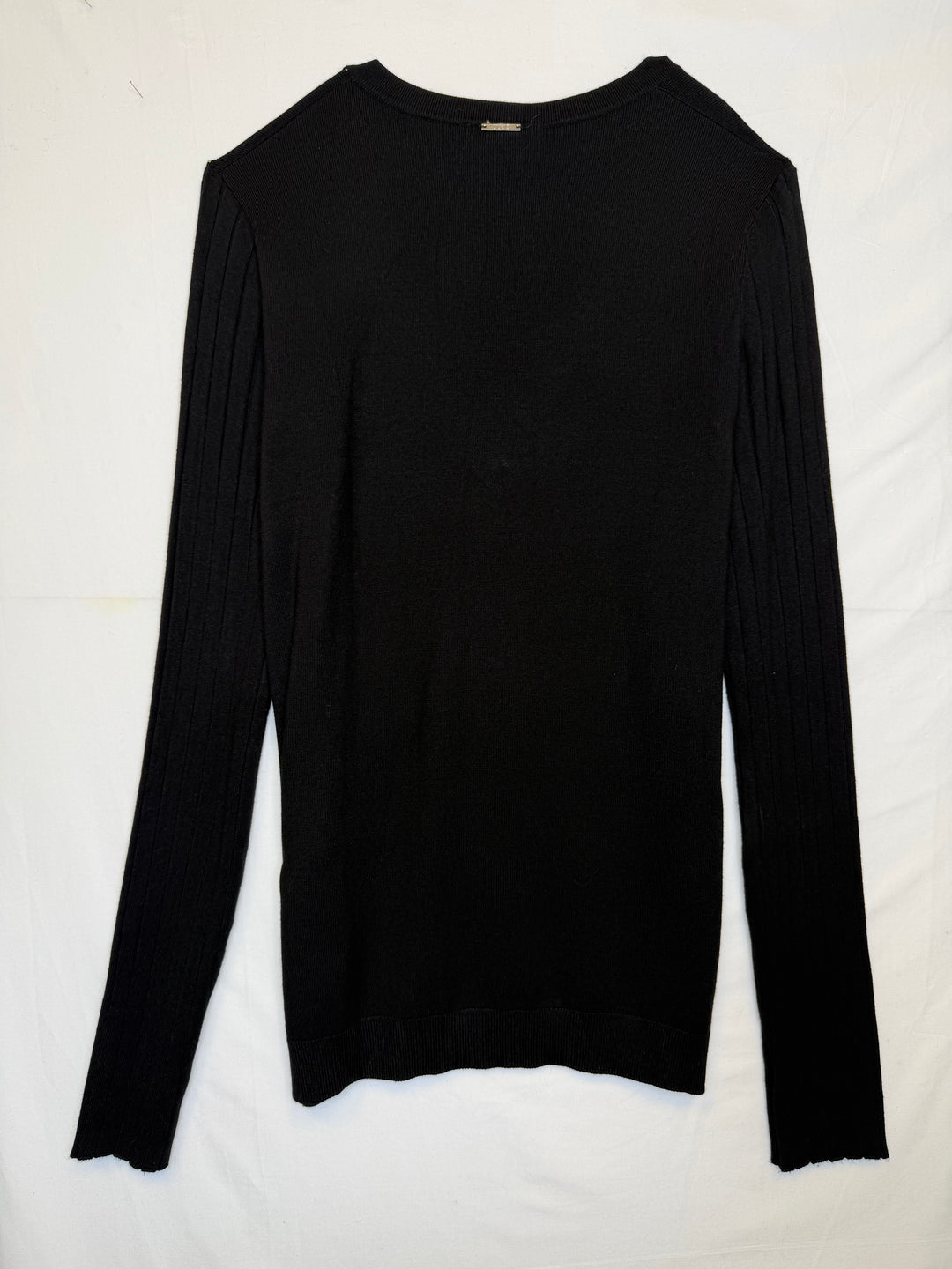 Off-Shoulder Ribbed Sweater