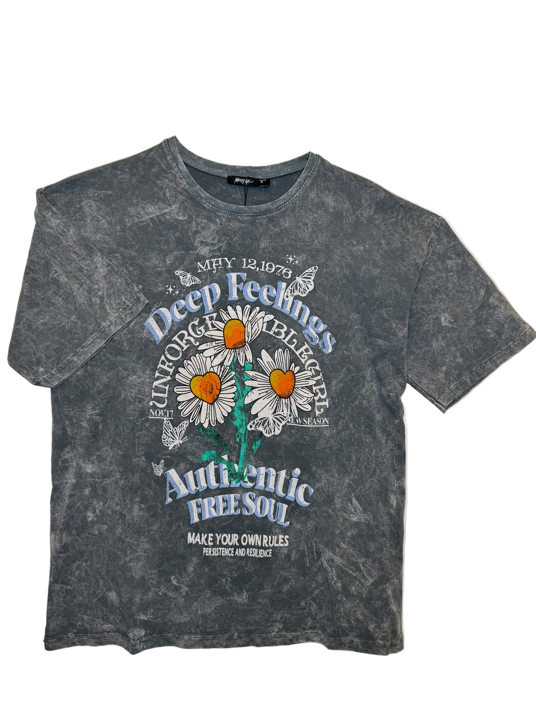 Grey Crew Neck T-Shirt