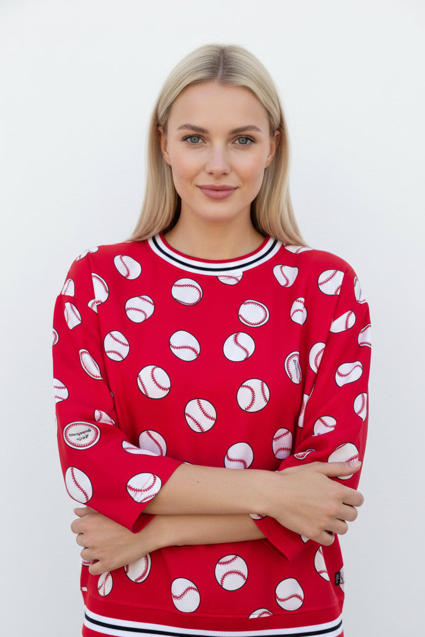Womens Blouse - Red