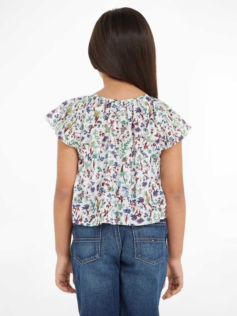 Tommy Hilfiger ziedu raksta krekls