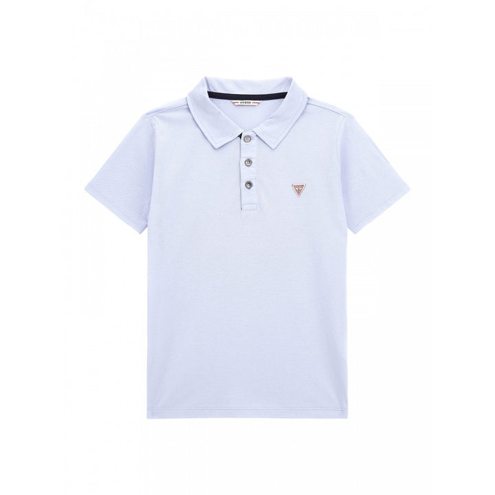 Zēnu kokvilnas T-krekls ar logotipu