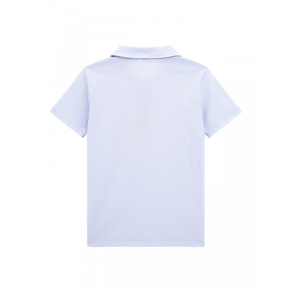 Zēnu kokvilnas T-krekls ar logotipu