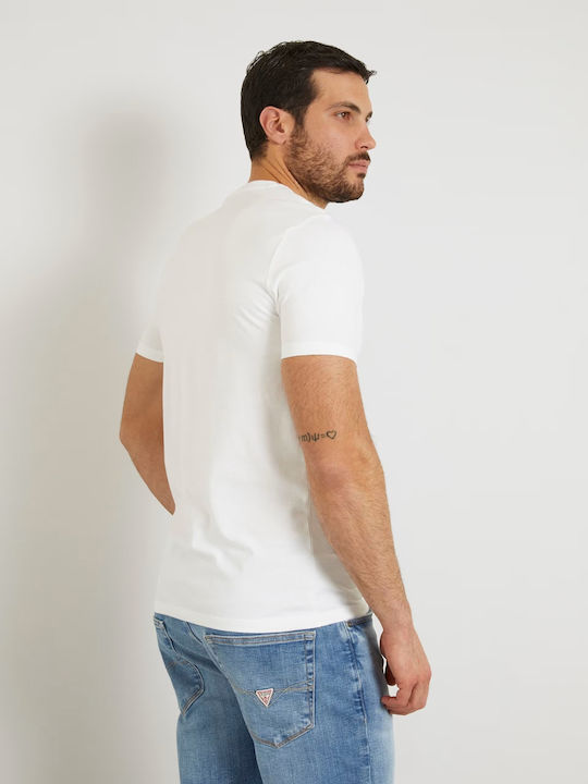 Klasisks balts krekls ar logotipu