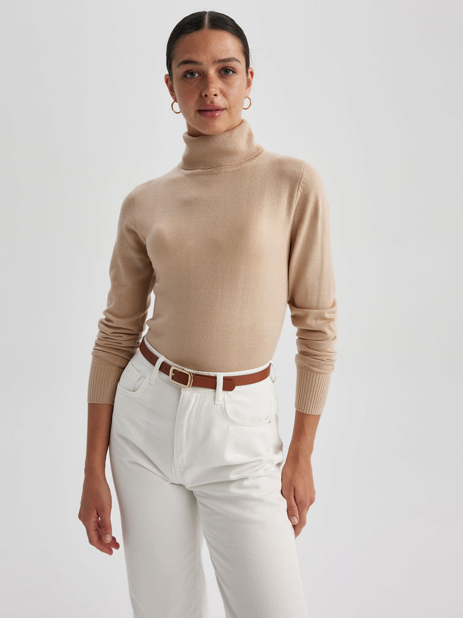 Women Sweater - Beige
