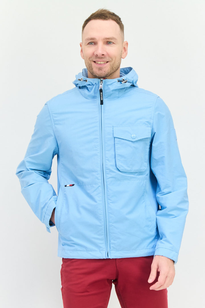 Tommy Hilfiger kokvilnas jaka ar kapuci