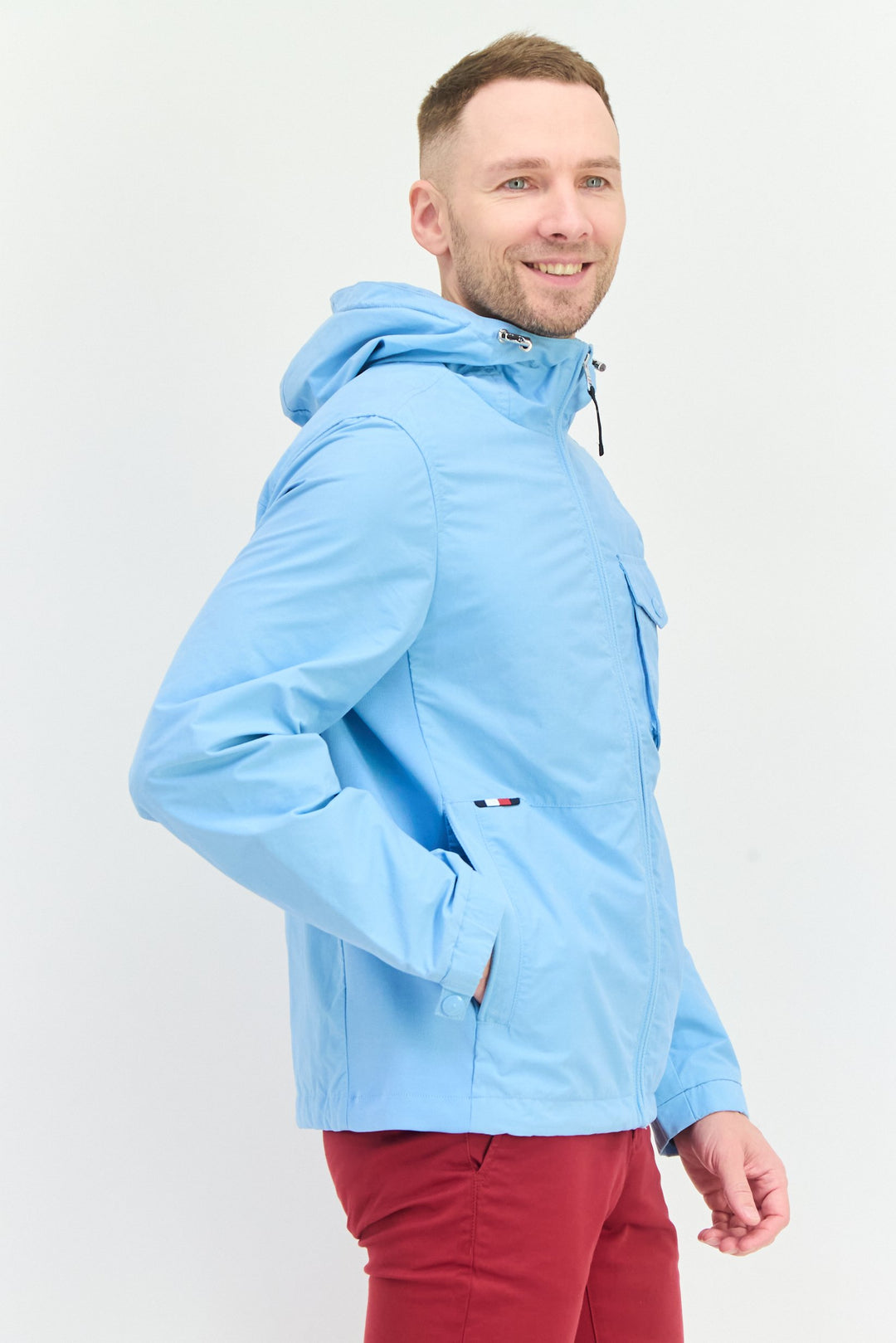 Tommy Hilfiger kokvilnas jaka ar kapuci