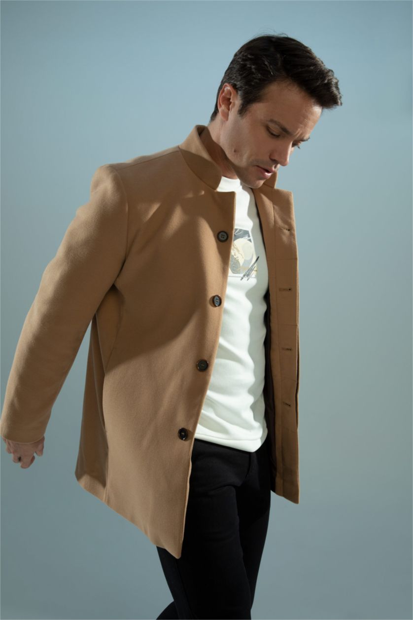 Men Coat - Beige