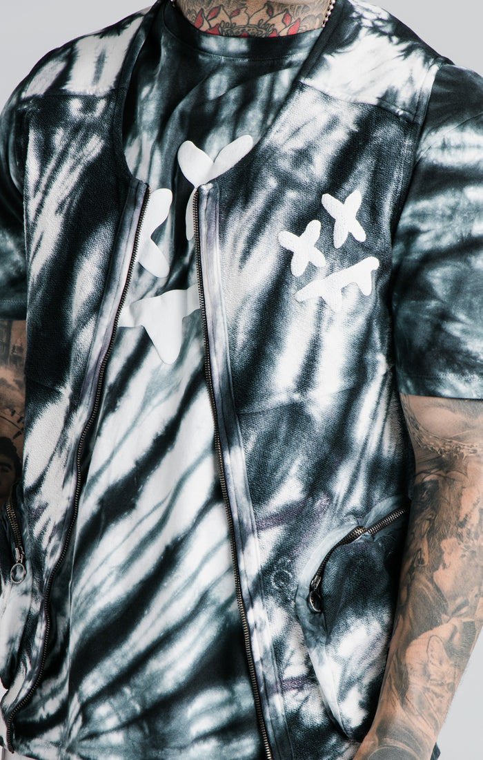 Mens Vest - Black / White