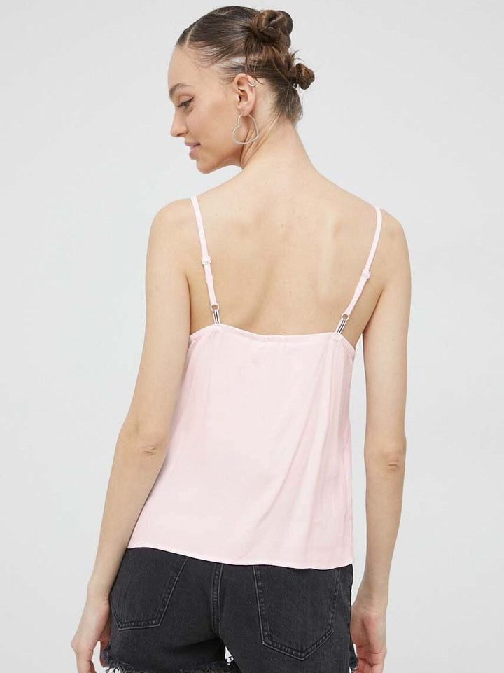 Tommy Hilfiger Women's White Essential Lace Top