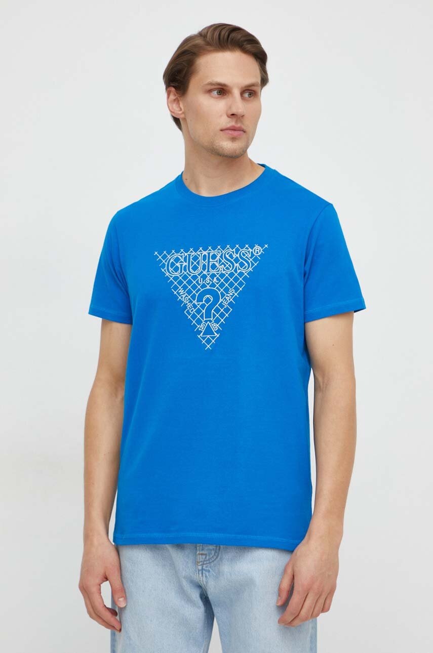 Zils logotipa krekls