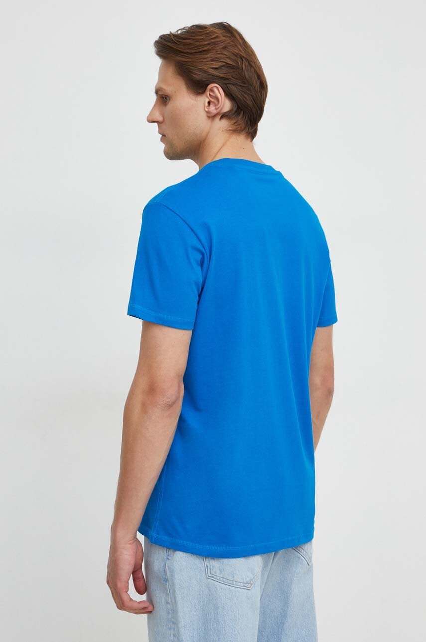 Zils logotipa krekls