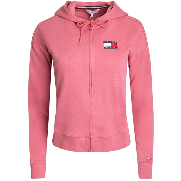 Tommy Hilfiger Women's Full Zip Hoodie Pink