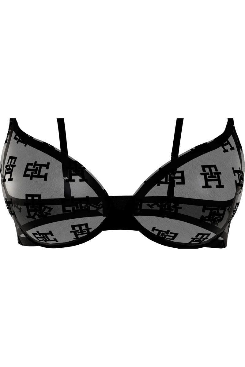 Tommy Hilfiger Monogram Mesh Underwired Bra