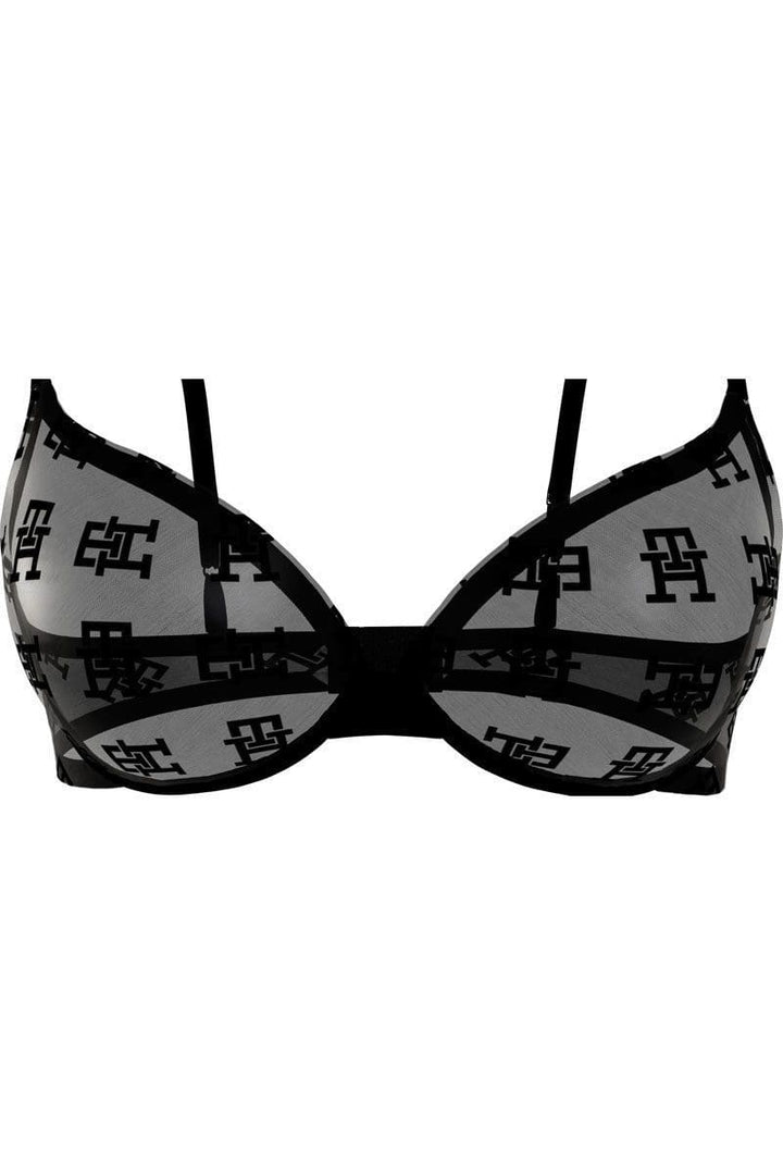 Tommy Hilfiger Monogram Mesh Underwired Bra